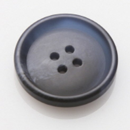 HR빅버튼 아이젠 무광 단추 25mm, 네이비, 4개입