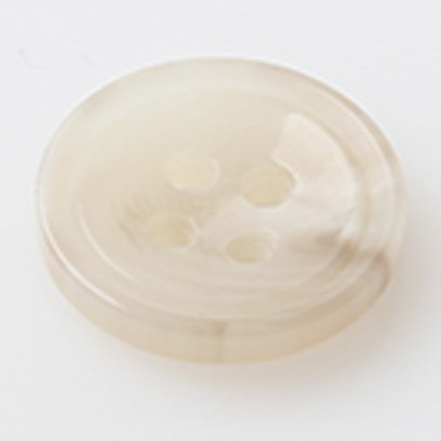 HR빅버튼 쿠바 단추 18mm, 라이트베이지, 4개입