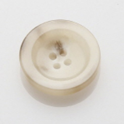 HR빅버튼 텔미 단추 15mm, 연베이지, 4개입
