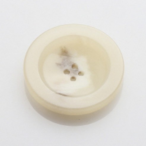HR빅버튼 텔미 단추 23mm, 아이보리, 8개입