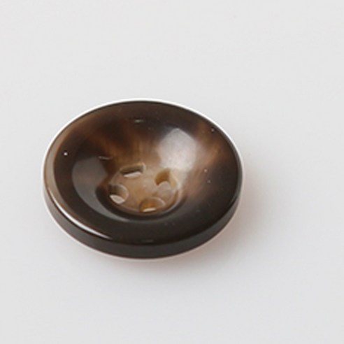 HR빅버튼 마리옹 단추 15mm, 브라운, 8개입