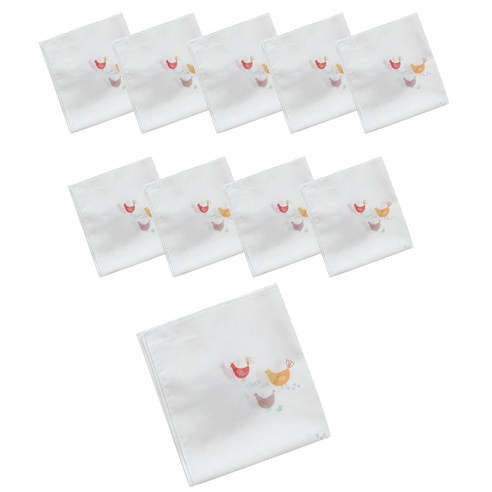 리에또 베이비 밤부 손수건 10p