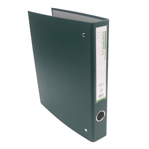 알파 합지 D링 바인더 KD-301 A4 3공 3cm 200매, 녹색, 1개