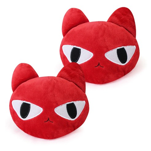 애니나라 헬로캣 손목 팔꿈치 쿠션, 아라Red