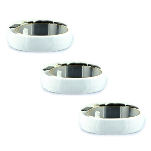 AnTs 반려동물 LED 멀티 목걸이 S, 화이트, 3개입