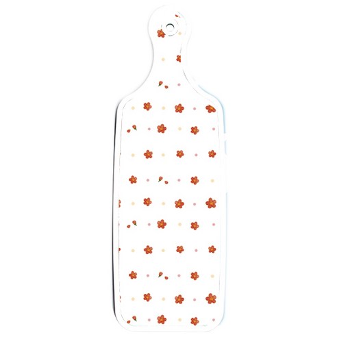 로엠디자인 양면 디자인 서빙도마, 피쉬블루 + 장단색나팔꽃, 1개