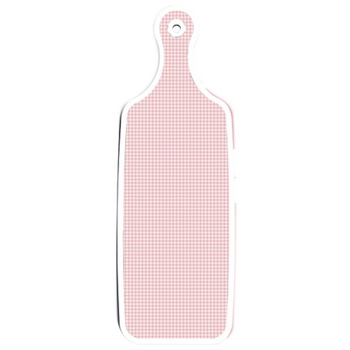 로엠디자인 양면 디자인 서빙도마, 미트레드 + 훈색체크, 1개