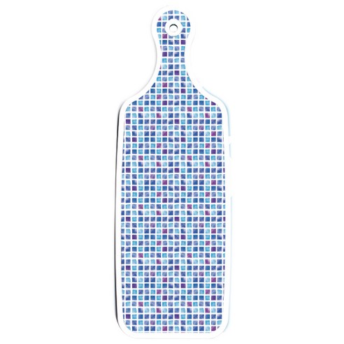 로엠디자인 양면 디자인 서빙도마, 피쉬블루 + 블루타일, 1개
