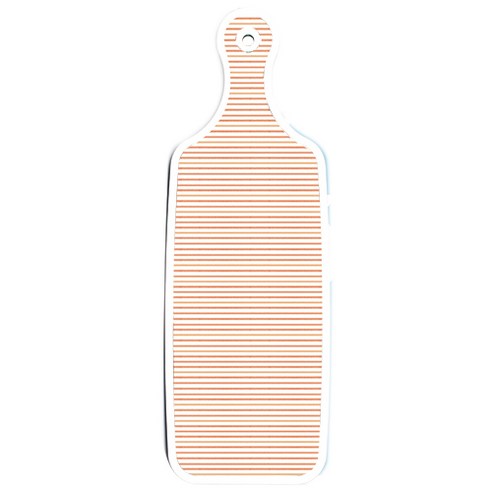 로엠디자인 양면 디자인 서빙도마, 피쉬블루 + 주홍라인, 1개