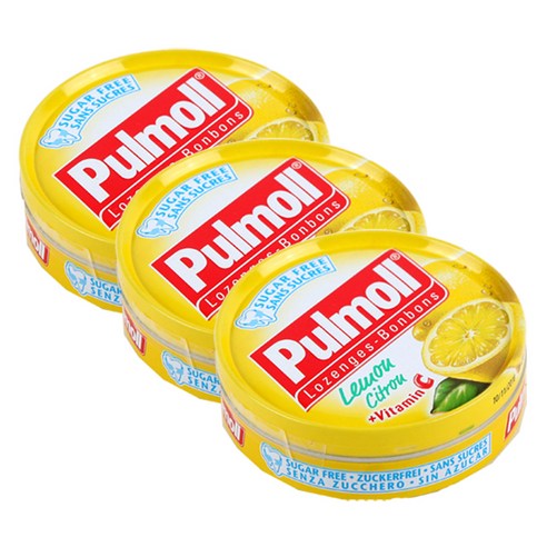 펄몰 레몬맛 캔디, 45g, 3개
