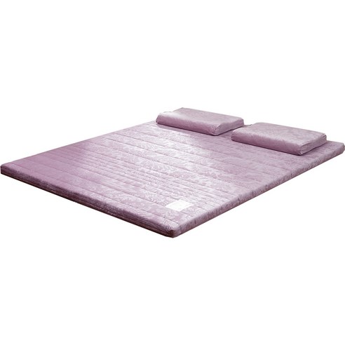 라텍스토리 매트리스 싱글 극세사, 퍼플, 6cm