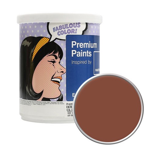 노루페인트 팬톤 외부용 실외 무광페인트 1L, 18-1230 Coconut Shell, 1개