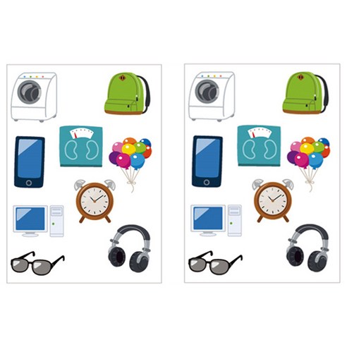 모두의팩토리 인쇄펠트 도안 DIY 펠트 공예 A4, 08 TYPE 물건2, 2개