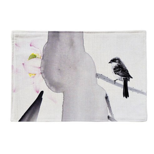 스토어33 새 동양화 키친 린넨 테이블매트, C, 44 x 28 cm