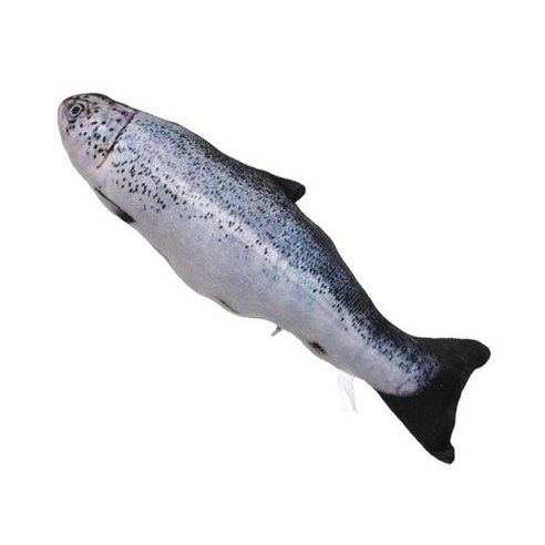 애니펫 40cm 생선 연어 캣닢 혼합 색상 1개 고양이 용품