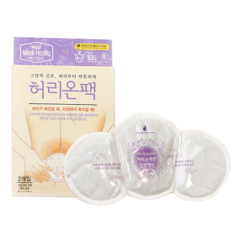 메디힐리 허리온팩 38g 2개입, 1개