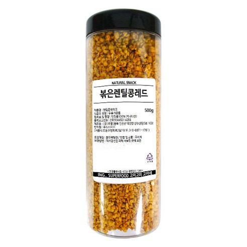 고미네 볶은 렌틸콩 레드, 500g, 1개