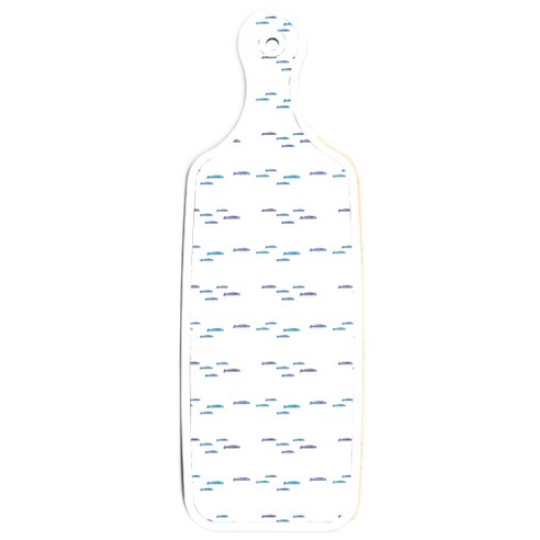 로엠디자인 양면 서빙도마 오렌지넝쿨로즈, 파스텔물고기떼, 1개