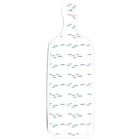 로엠디자인 양면 서빙도마 핑크로즈, 파스텔물고기떼, 1개