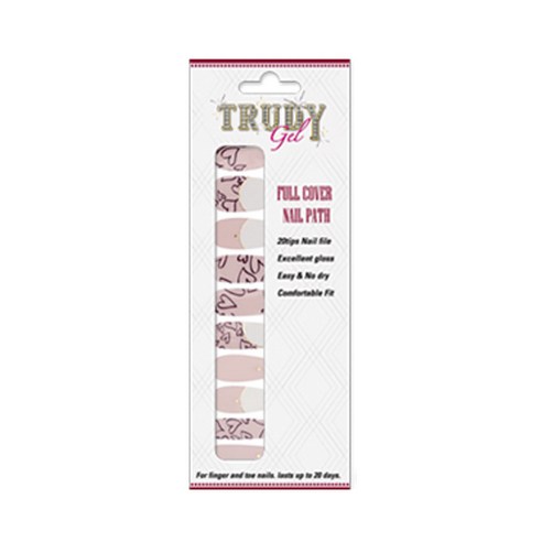 굿드림 트루디 젤네일 스티커 20p + 버퍼, T-F07 프렌치하트칵테일, 1세트