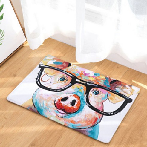 노랜드 Adorable Animal 다용도 발매트, 12