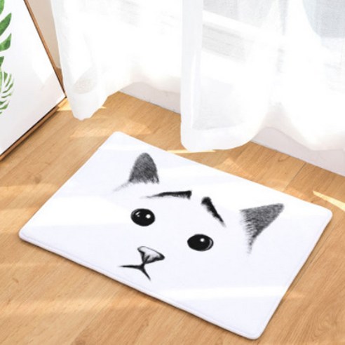 노랜드 A pen line Animal 다용도 발매트, 4