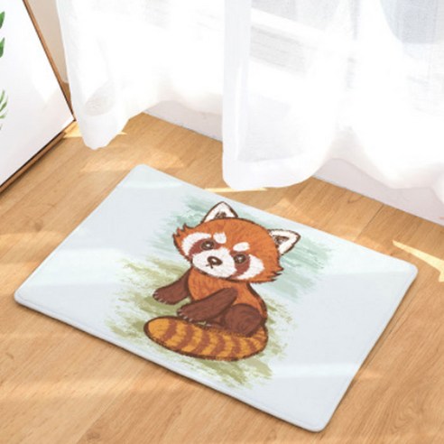 노랜드 Racoon and Panda Style 다용도 발매트, 5
