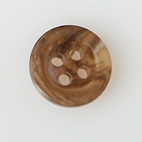 HR빅버튼 마닐라 단추 11mm, NO1, 4개입