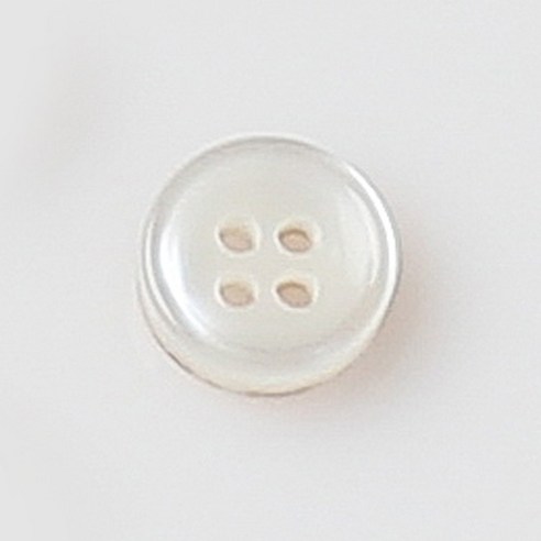 HR빅버튼 까치 단추 11mm, 아이보리, 8개입