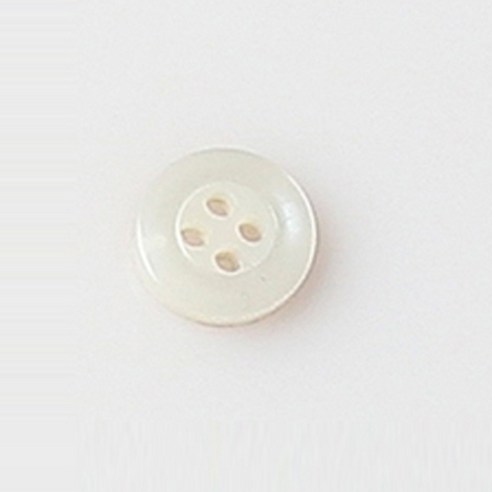 HR빅버튼 금잔화 단추 10mm, 아이보리, 5개입