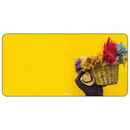나노씨엔티 게이밍 디자인 데스크매트 120 x 60 cm, 수확, 1개
