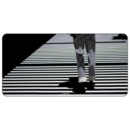 나노씨엔티 게이밍 디자인 데스크매트 120 x 60 cm, 스트라이프, 1개