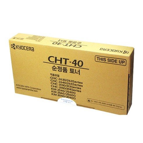 교세라 잉크토너 CHT-40, 검정, 1개