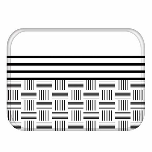 비케이 블랙 앤 화이트 발매트, 6