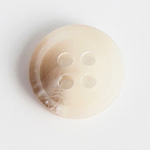 HR빅버튼 아이젠느 단추 11mm, 베이지, 8개입