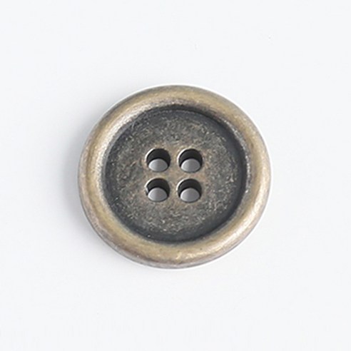 HR빅버튼 일반테 단추 28mm, 혼합 색상, 4개입