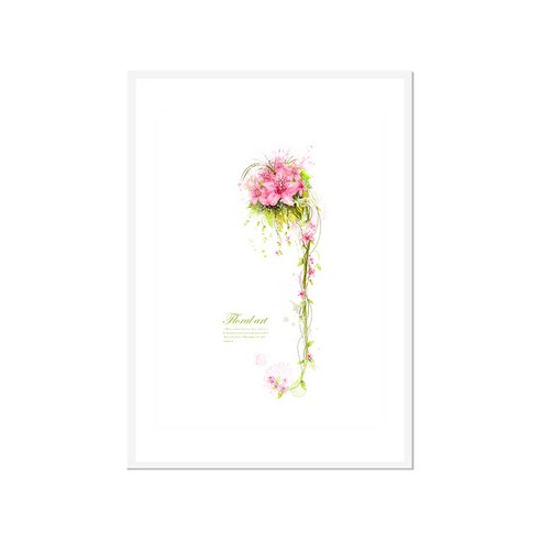 더윤 북유럽 캔버스액자 FLO0008, A3(297 x 420 mm)