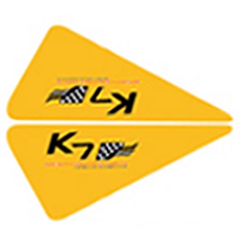 지티글로벌 차량용 UV코팅라이트 리플렉터 필름 2p 세트 기아 올뉴K7, K001(올뉴 K7), 1세트