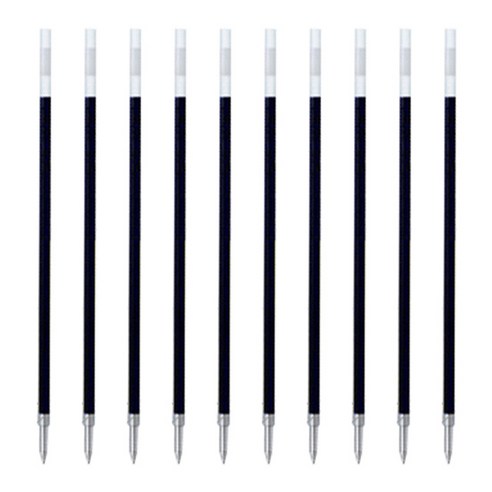 제브라 리필 SH 볼펜심 0.5mm, 블랙, 10개