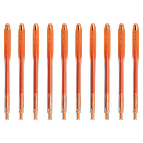 제브라 볼사인 젤잉크펜 0.4mm, 5 오렌지, 10개입