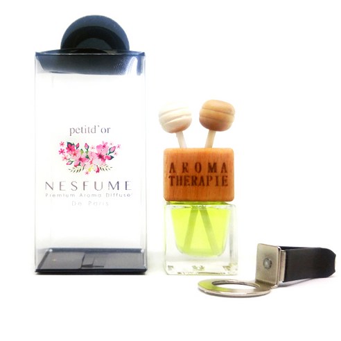 쁘띠도르 차량용디퓨저 방향제 본품 세트 미라클, 애플민트, 7ml