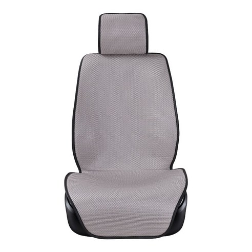 이마켓 CarStory 논슬립 에어매쉬 통풍시트 앞좌석용 MS-1001, 그레이, 1개
