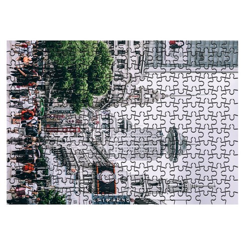 다모아 시험관 직소퍼즐, 234피스, 상해푸동거리