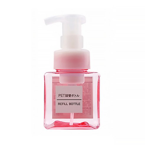 알럽홈 컬러 펌프 용기 250ml, 핑크, 1개