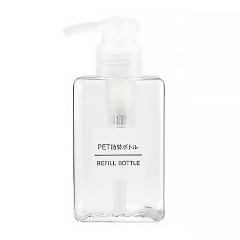 알럽홈 컬러 펌프 용기 450ml, 투명, 1개