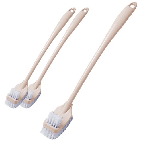 블럭마트 욕실 변기솔, 핑크, 3개입