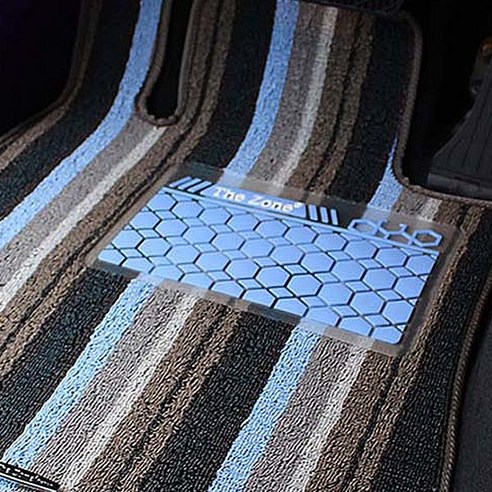 더존 세니스 차량용카매트 확장형 스트라이프 블루, 인피니티, Q50 2014년- 3P IE-03
