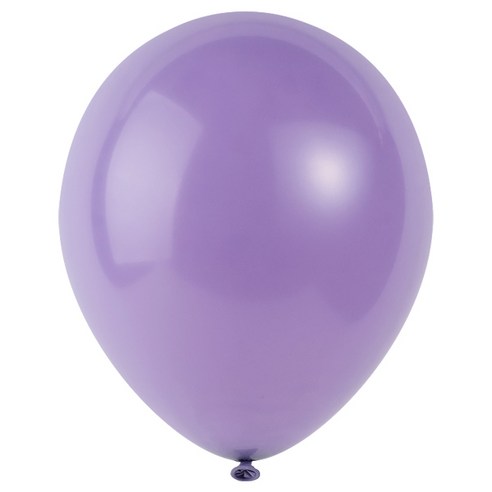 파티팡 풍선 라운드 30cm, 파스텔 라일락, 100개입