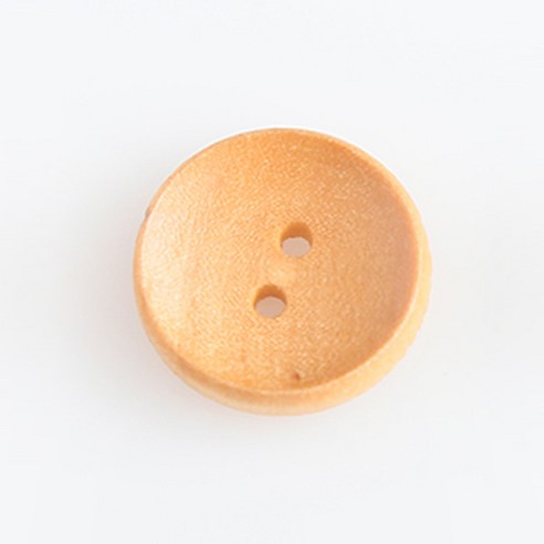 HR빅버튼 나무단추 캔디 8mm, 베이지, 8개입