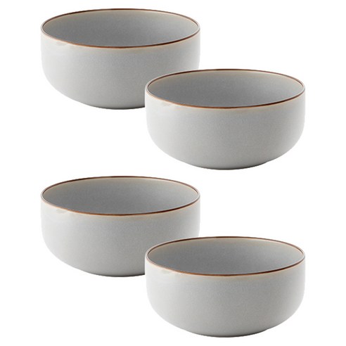 아티젠 그레이 FS 샐러드볼 17cm, 혼합 색상, 4개입